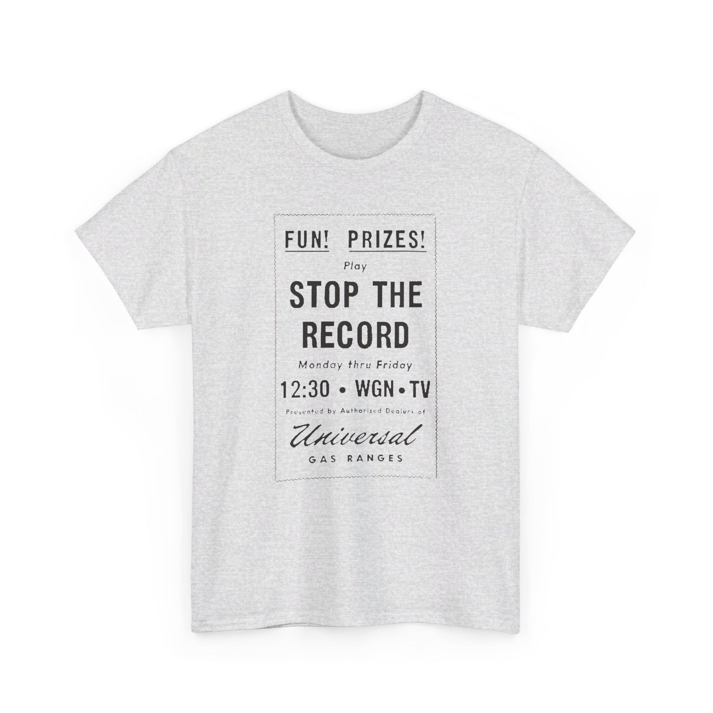 Television Tee #232: Stop The Record