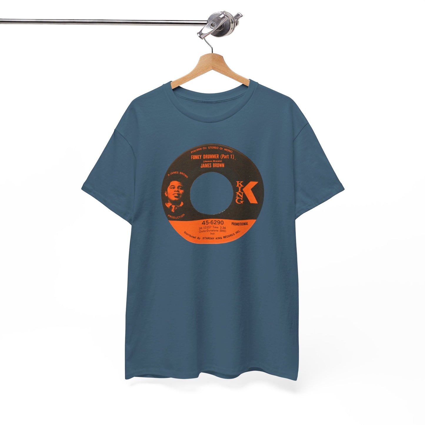 45rpm Tee #63: James Brown Funky Drummer