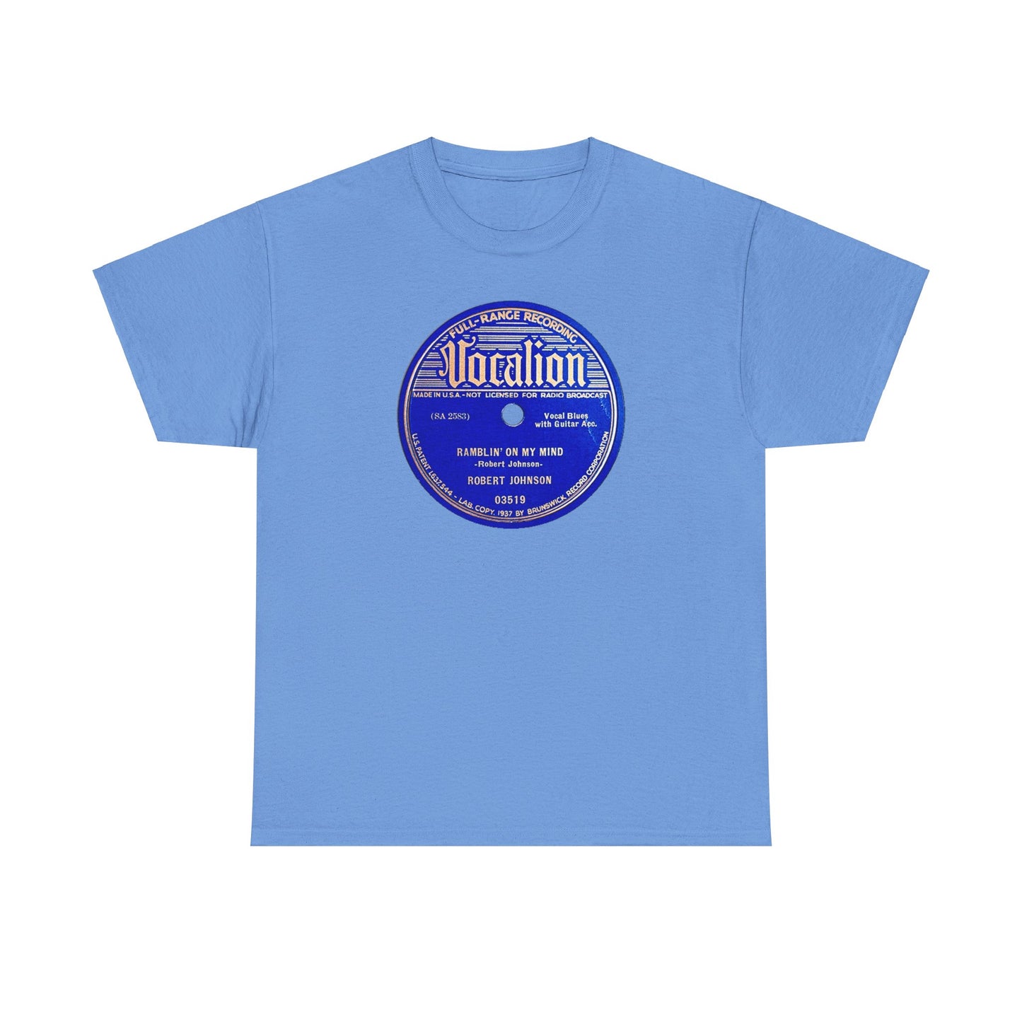 78rpm Tee #99: Robert Johnson Ramblin' On My Mind