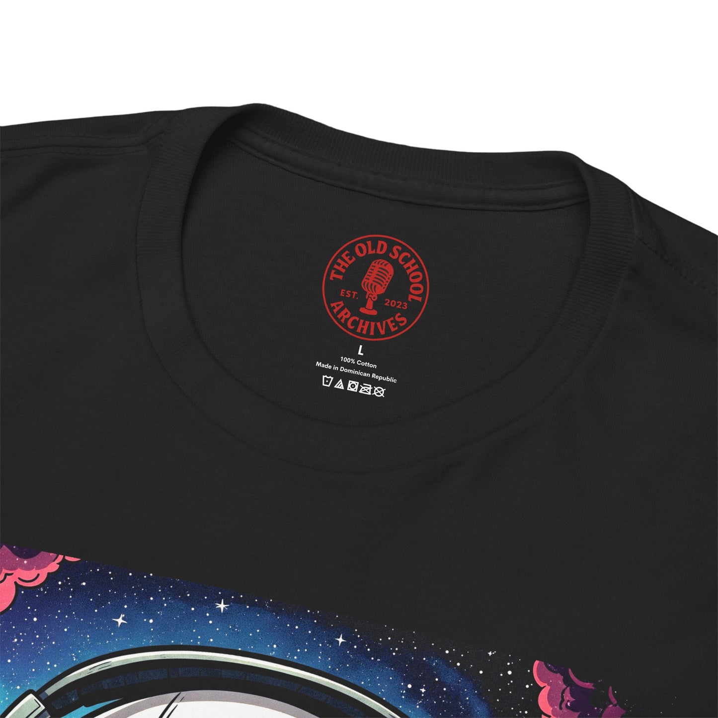 DJ Spaceman Tee, Unisex Heavy Cotton T-Shirt, Casual Statement Wear
