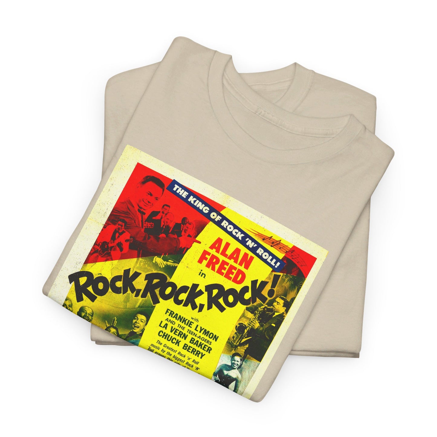 Concert Poster Tee #255: Alan Freed Movie Rock, Rock, Rock!