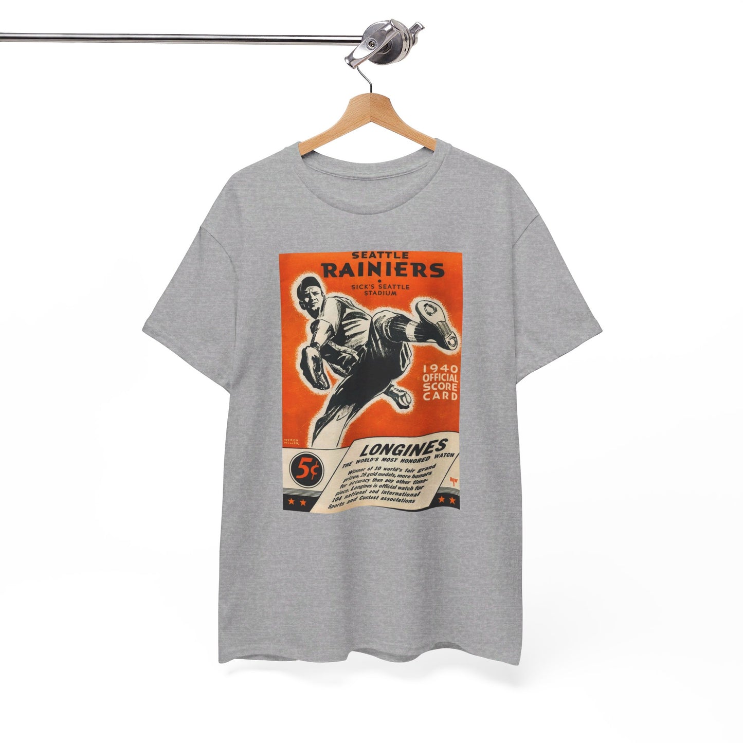 Baseball Tee #002: 1940 Seattle Rainiers Score Card