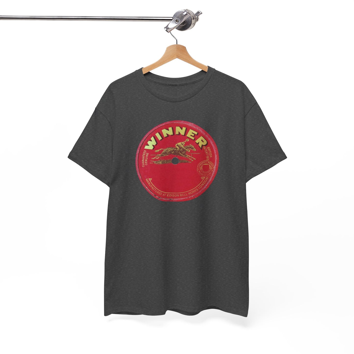 Vintage Retro 78rpm Label Tee #11: Winner Records