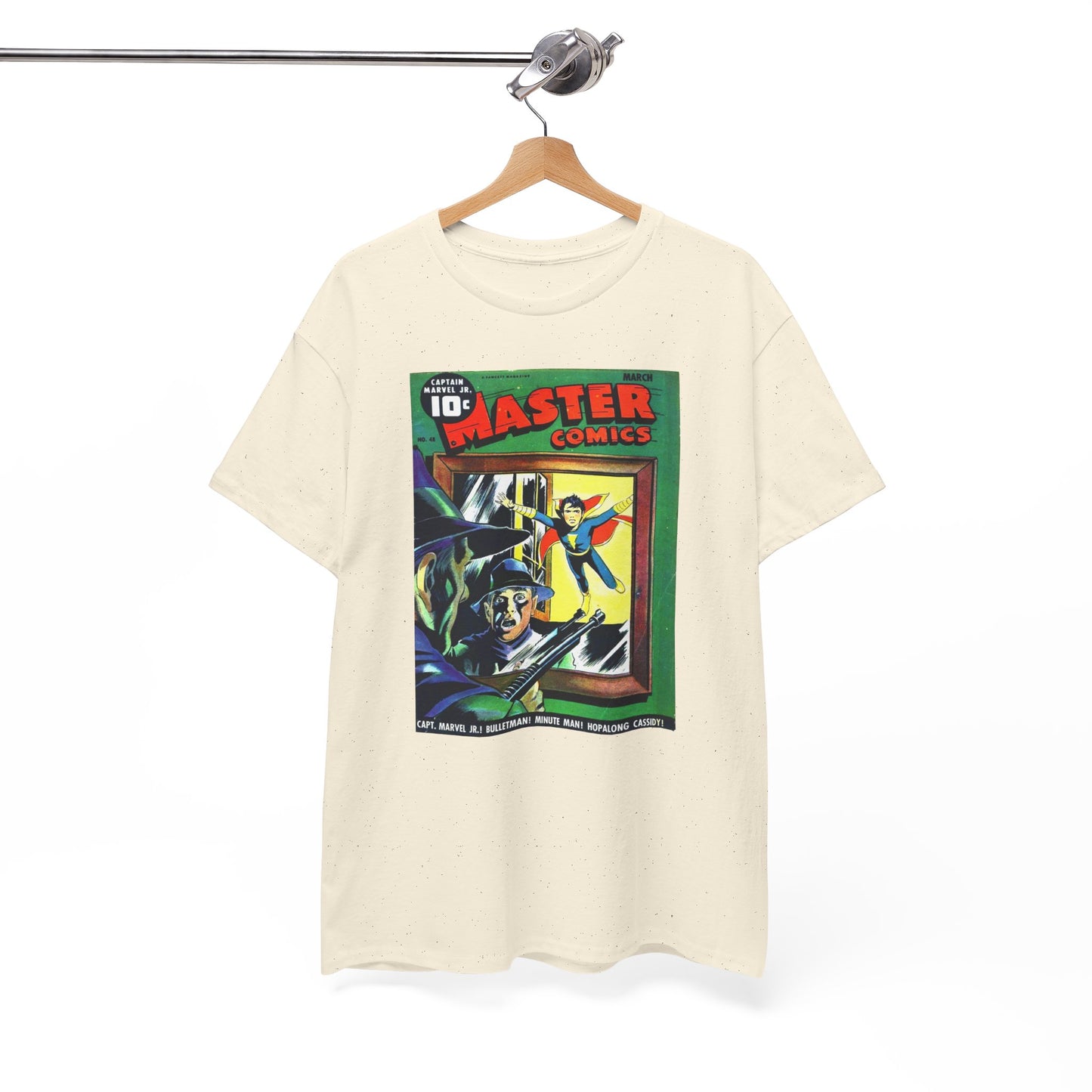 Comic Book Tee: Master Comics 48 Captain Marvel Jr.