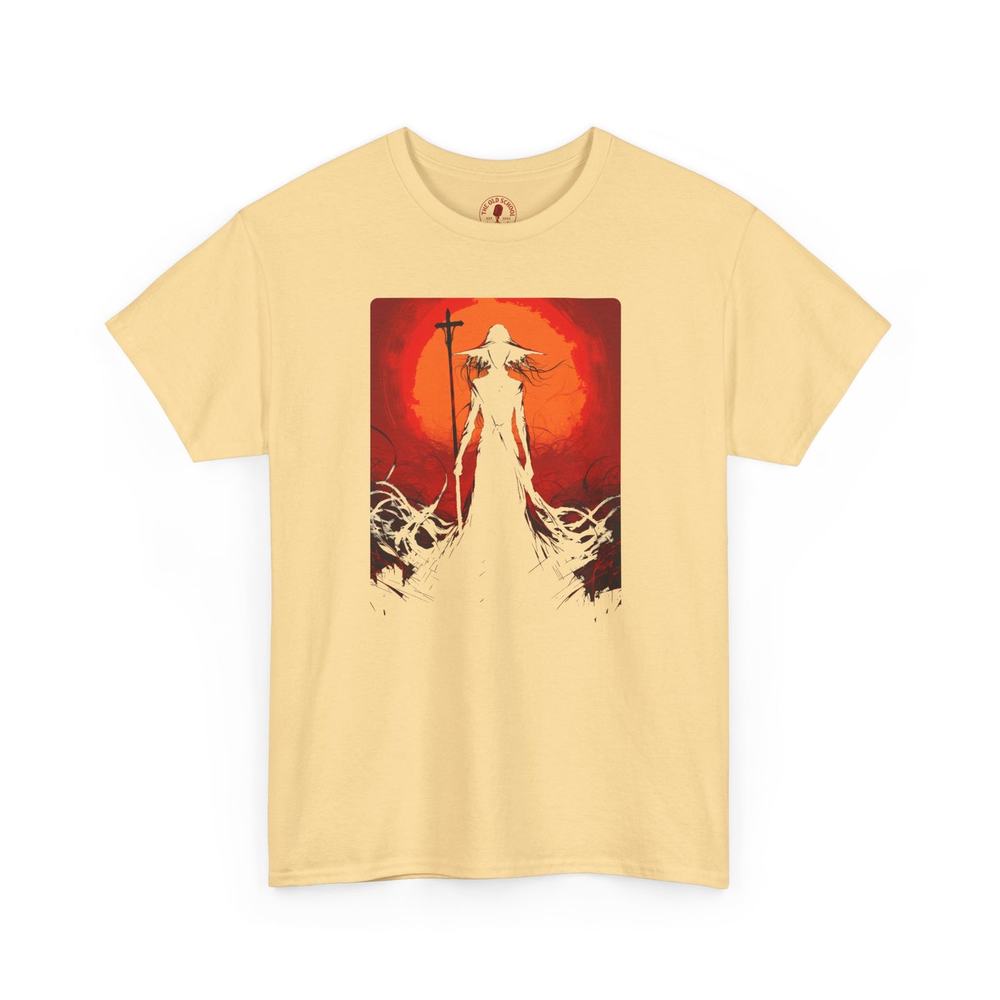 Shadow Wraith Unisex Heavy Cotton Tee | Vintage T-Shirt, Graphic Tee, Casual Wear