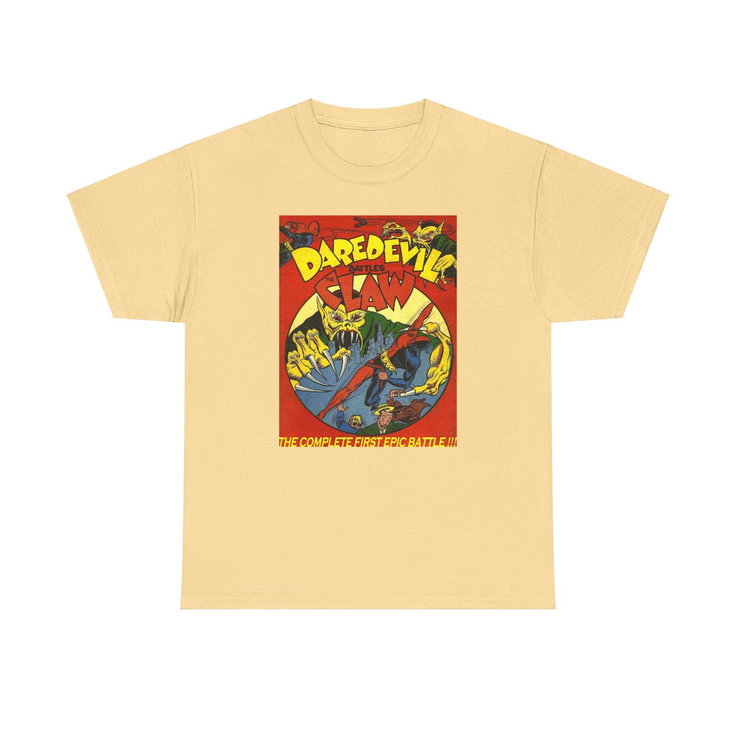 Comic Book Tee: Daredevil Vs The Claw