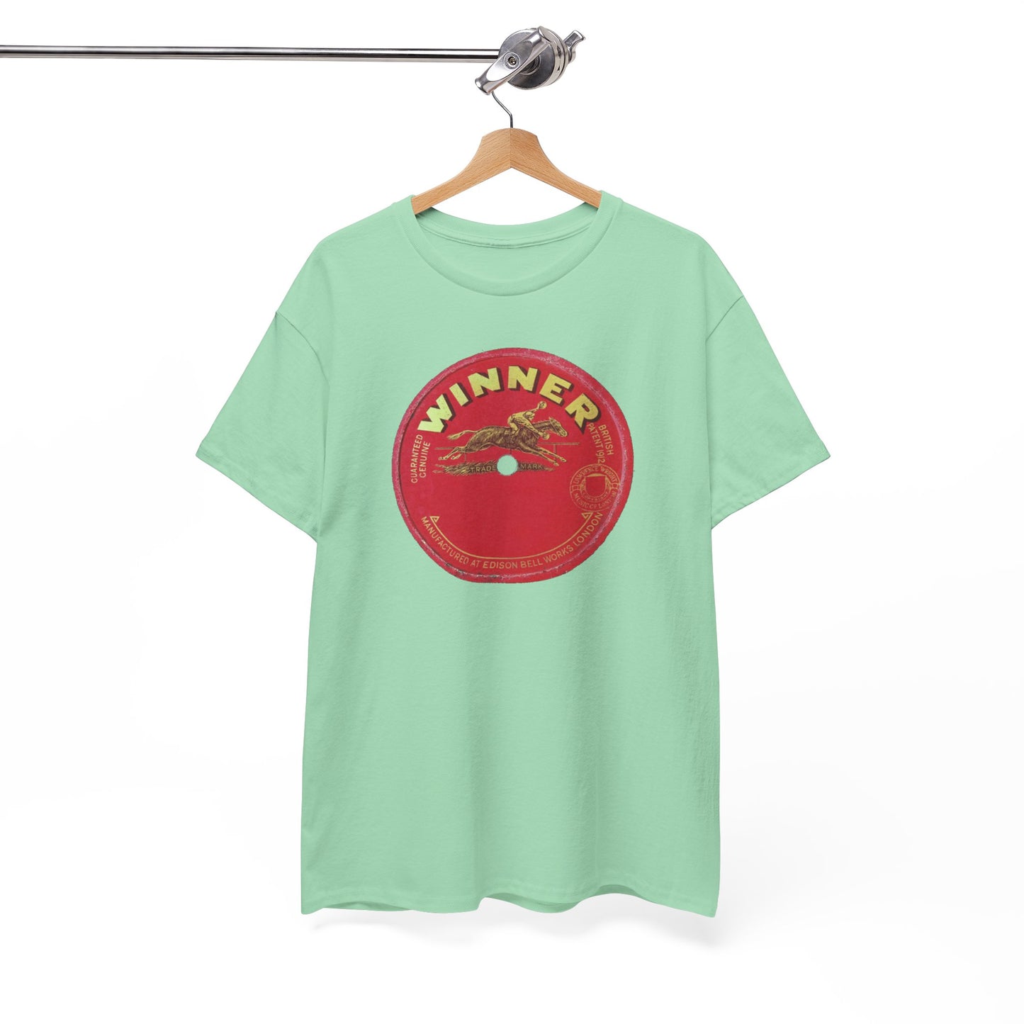 Vintage Retro 78rpm Label Tee #11: Winner Records