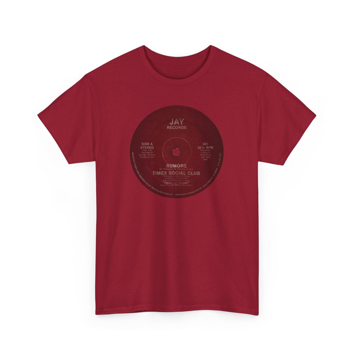 12" Tee #04: Timex Social Club Rumors