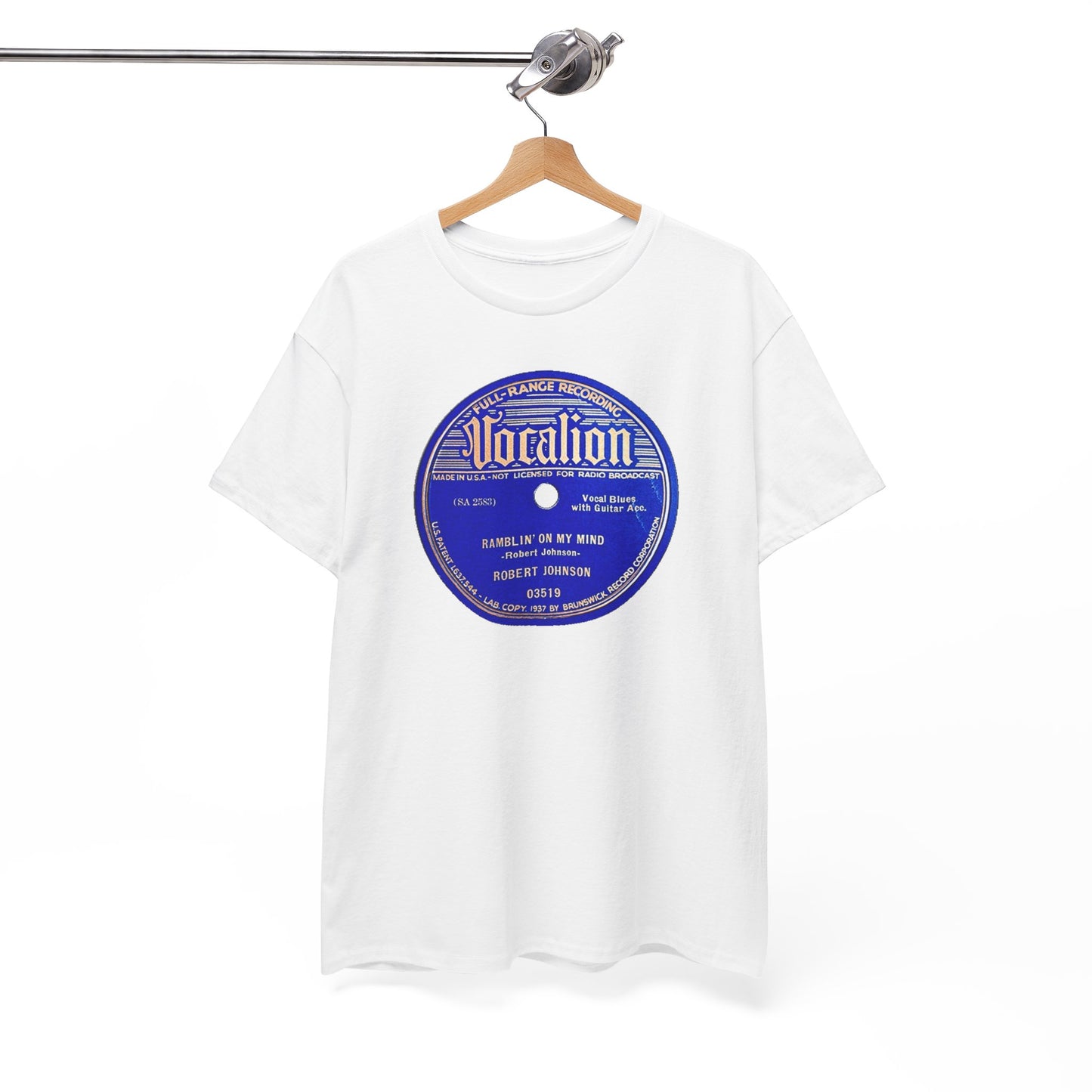 78rpm Tee #99: Robert Johnson Ramblin' On My Mind