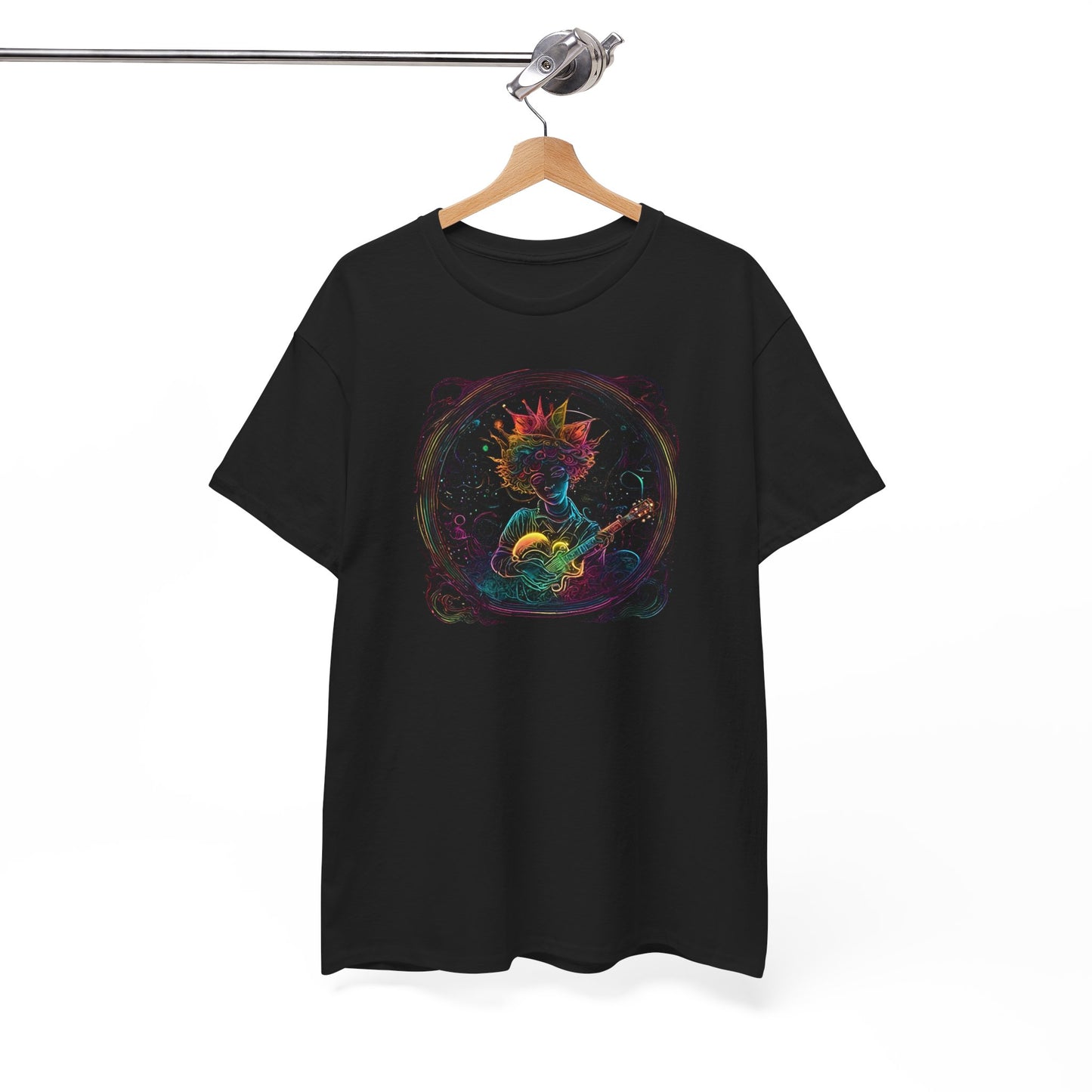 Pop Art Tee #01: Cosmic Guitarist