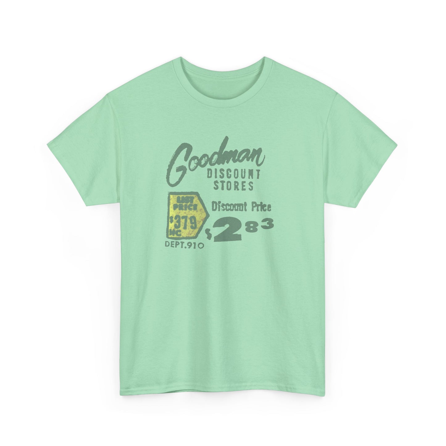 Retro Tee #202: Goodman's Price Tag