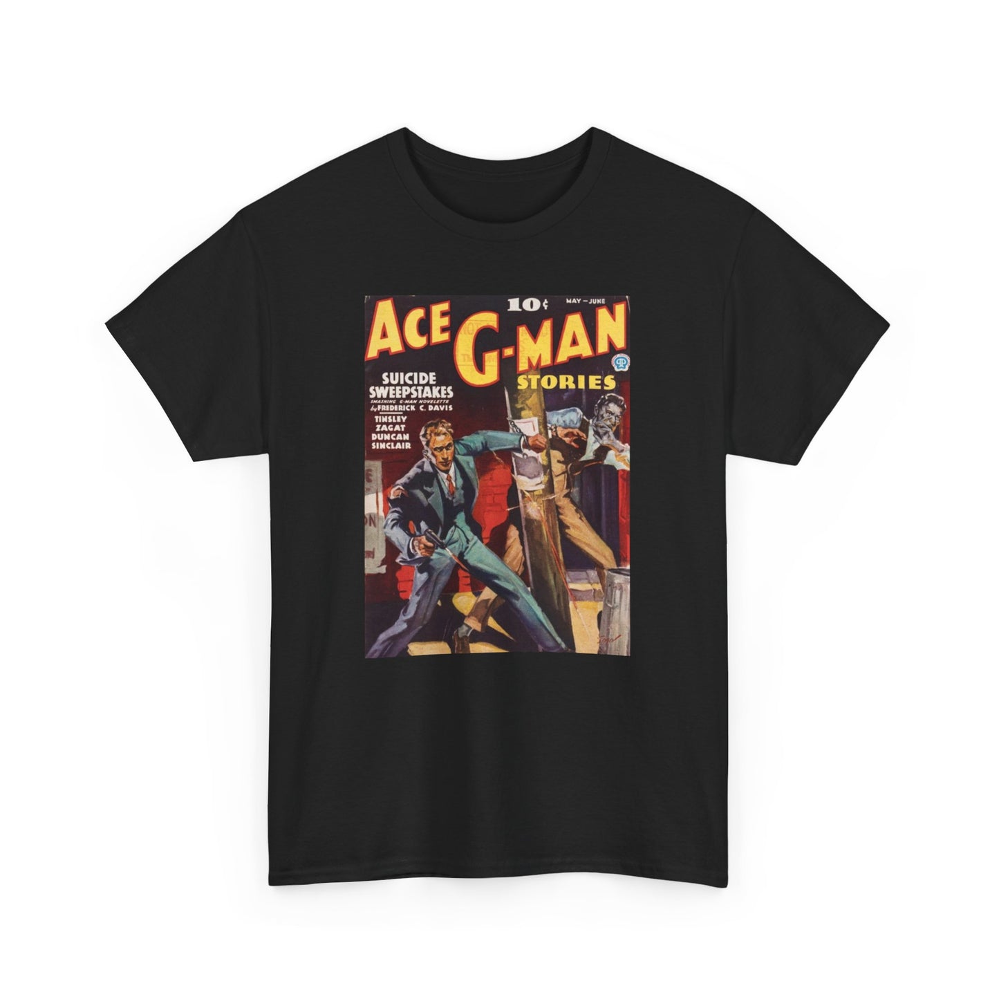 Pulp Cover Tee #442: Ace G-man Stories