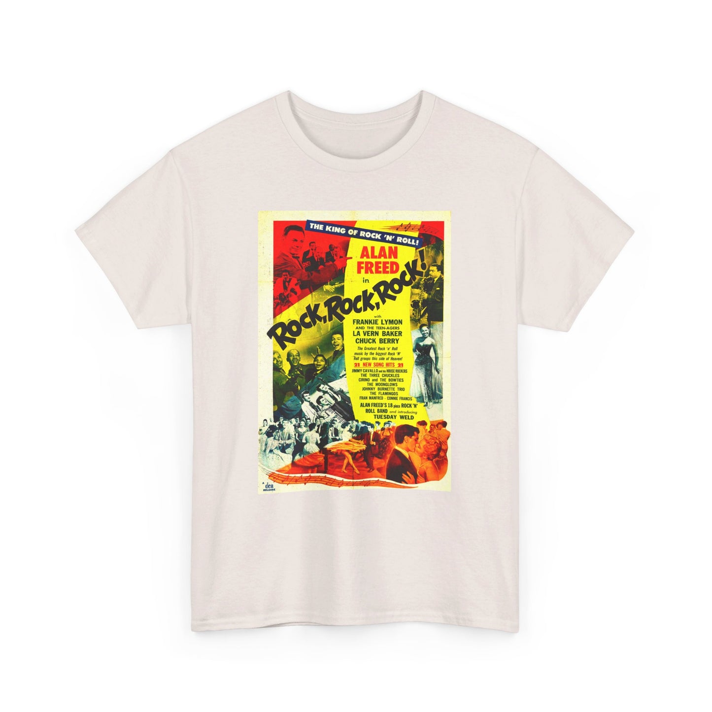 Concert Poster Tee #255: Alan Freed Movie Rock, Rock, Rock!