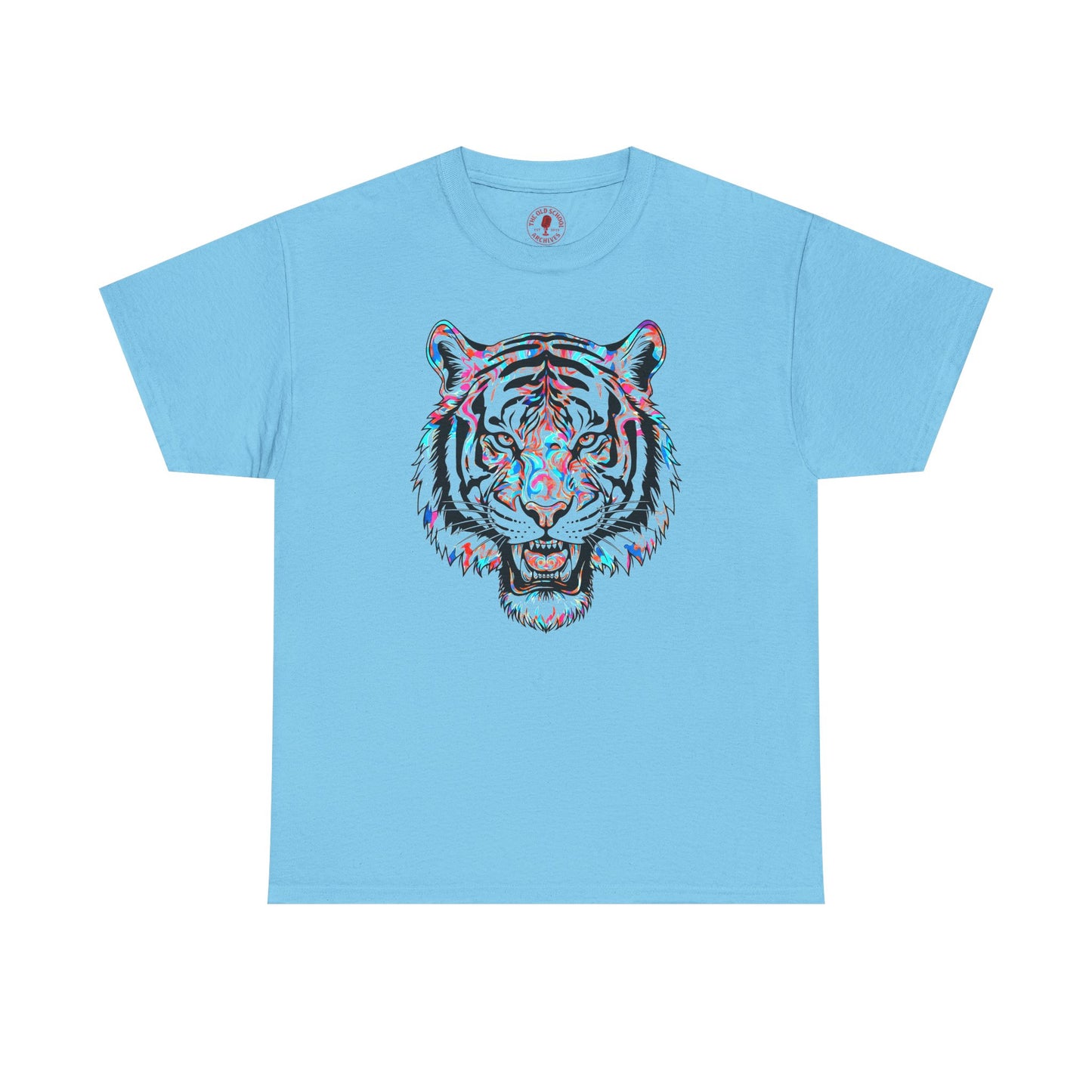 Cosmic Tiger Unisex Heavy Cotton Tee Statement Shirt