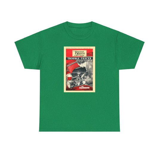 Retro Car Culture Tee #045: 1957 The Practical Motorist & Motor Cyclist Trouble Tracer