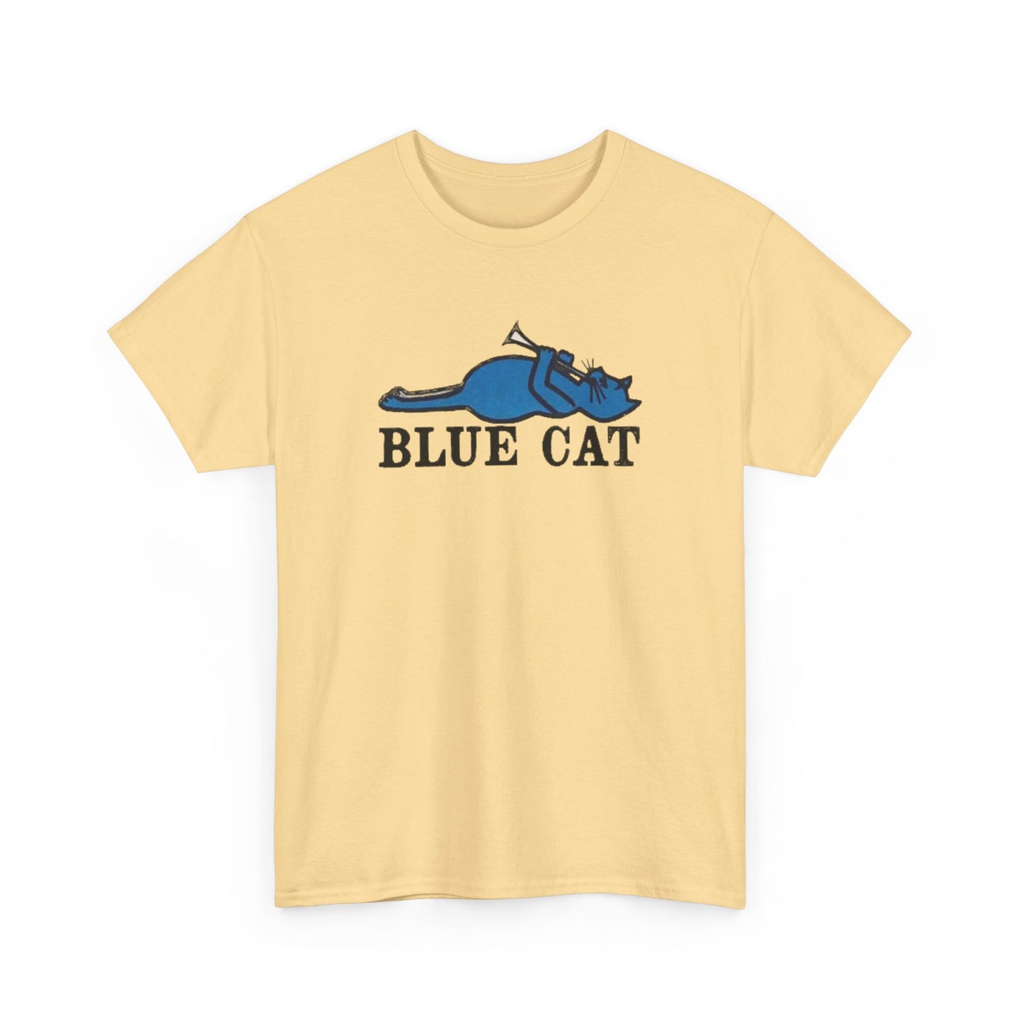 Music Label Tee #104: Blue Cat