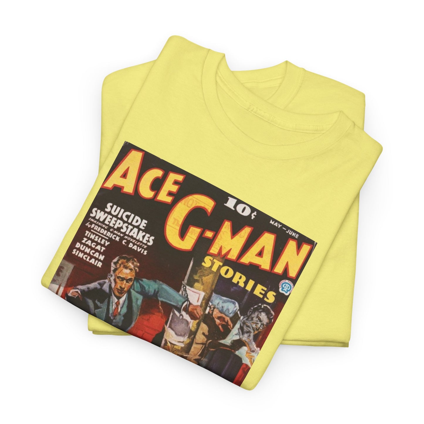 Pulp Cover Tee #442: Ace G-man Stories