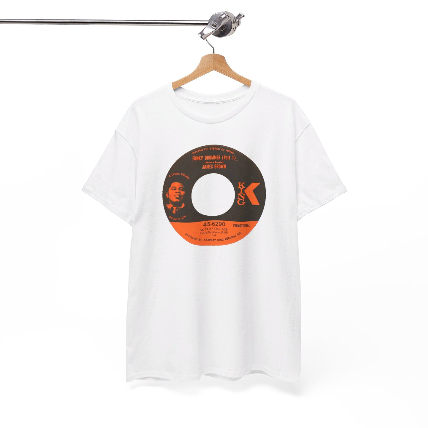 45rpm Tee #63: James Brown Funky Drummer