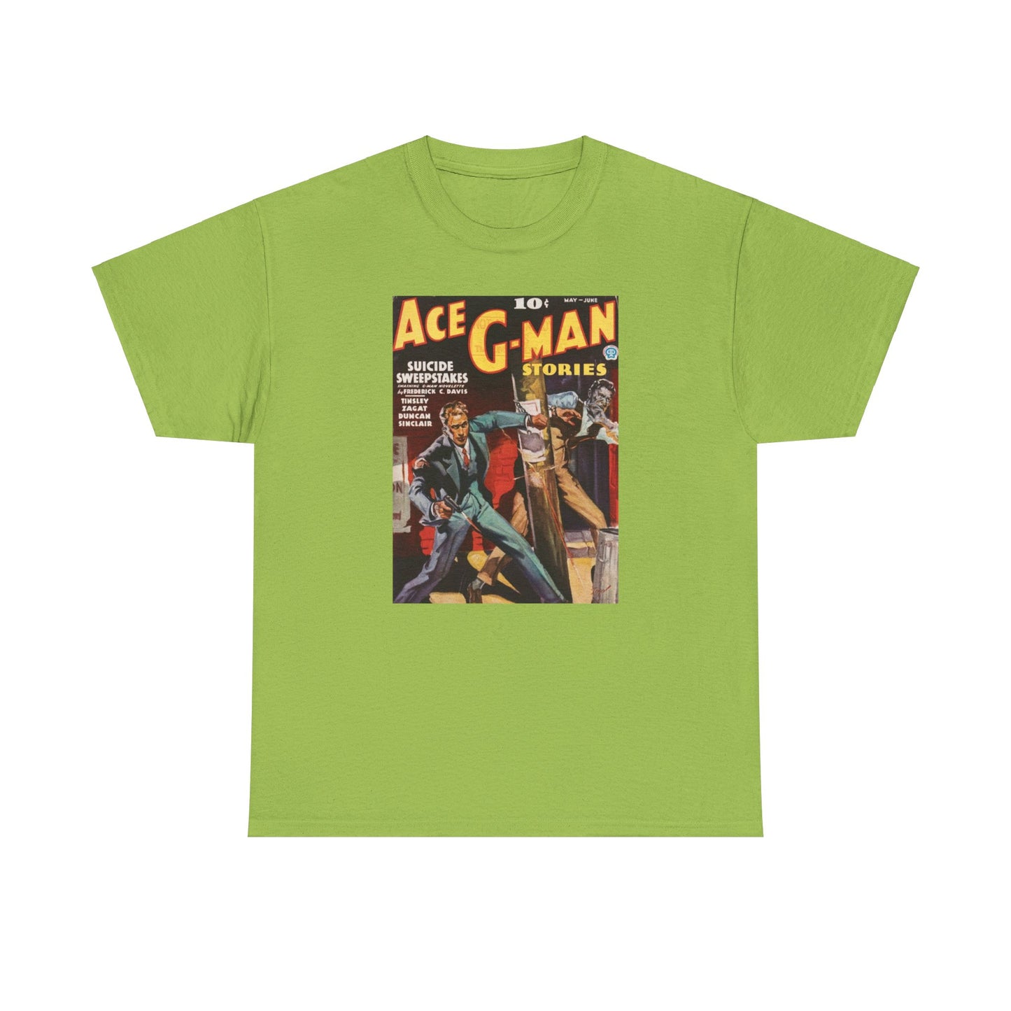 Pulp Cover Tee #442: Ace G-man Stories