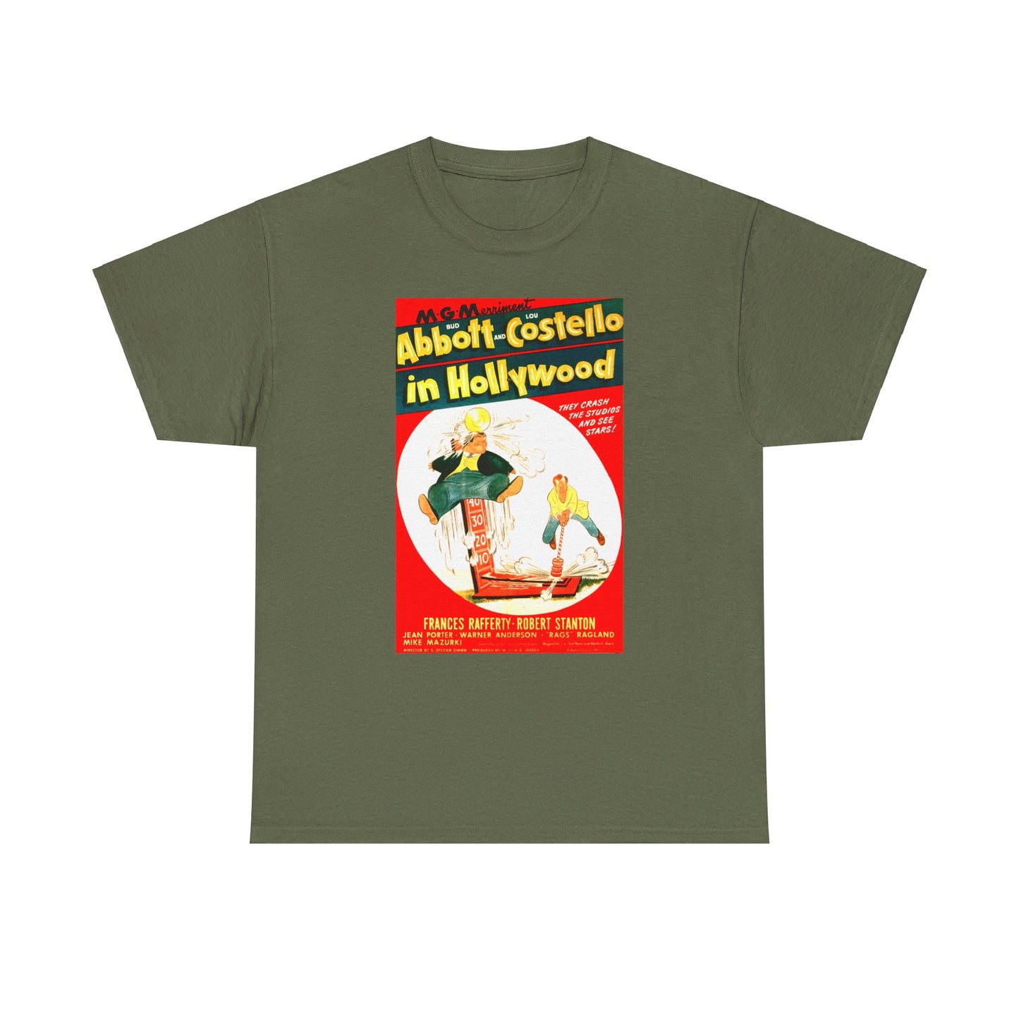 Movie Poster Tee #66: Abbott & Costello In Hollywood