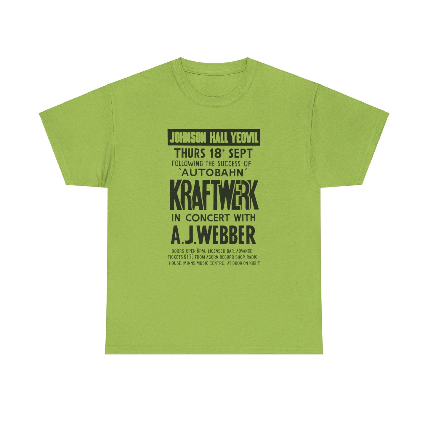 Concert Poster Tee #013: Kraftwerk