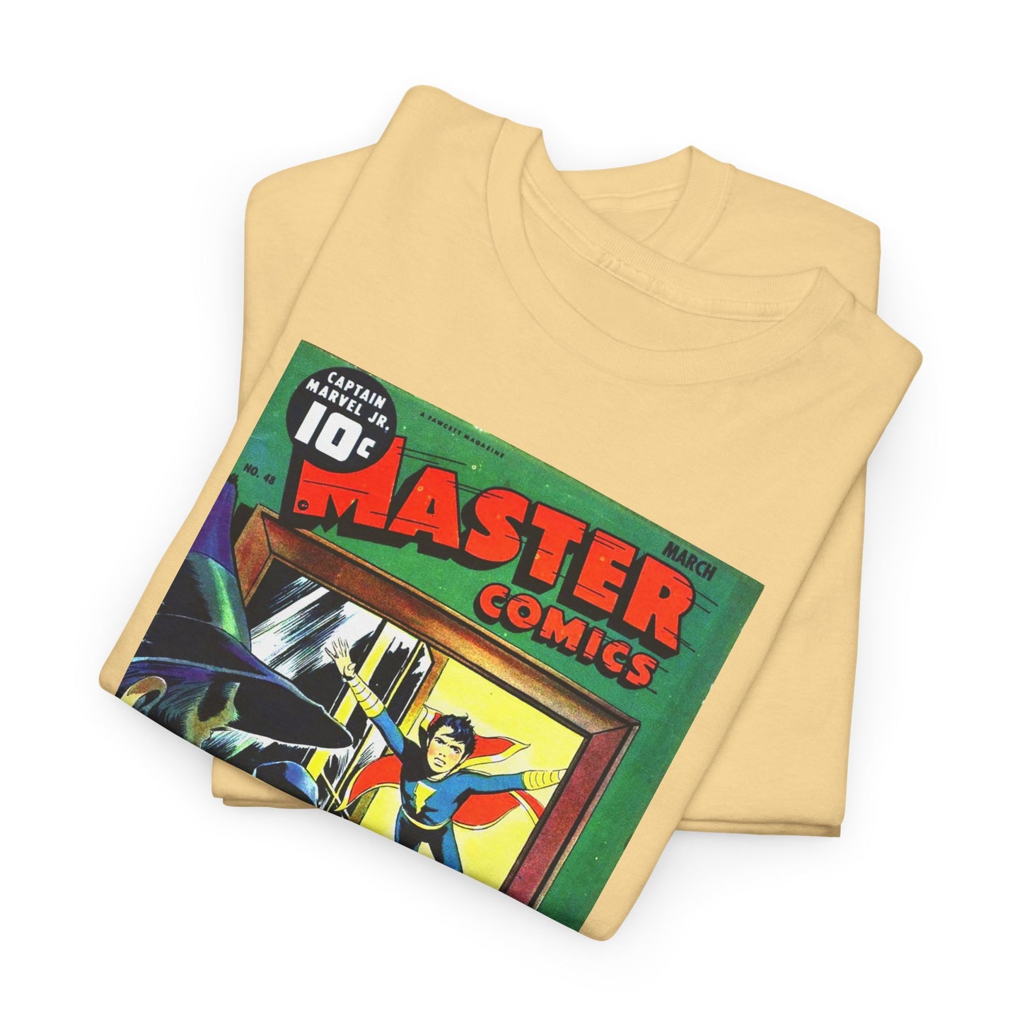 Comic Book Tee: Master Comics 48 Captain Marvel Jr.