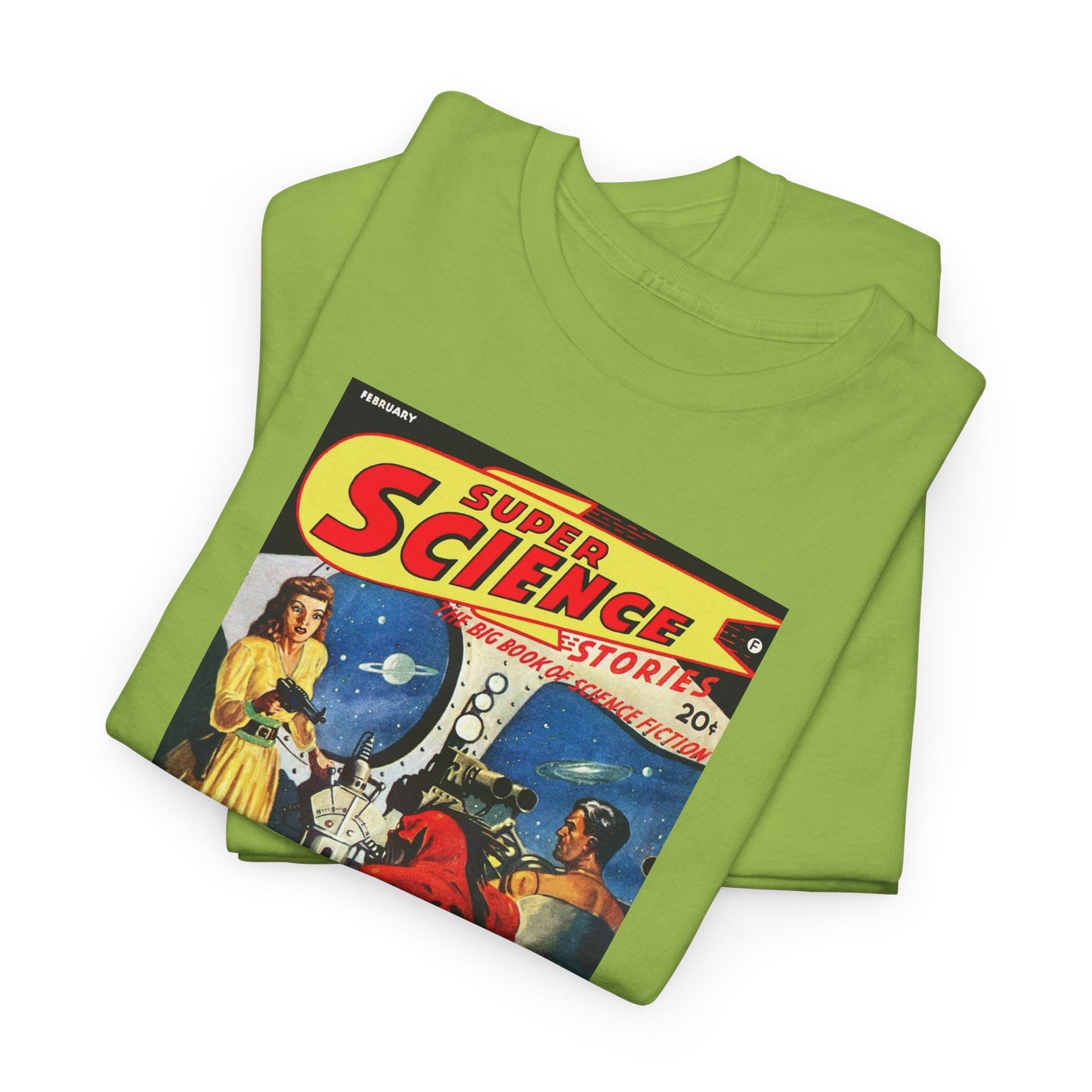 Pulp Cover Tee #406: Super Science Stories