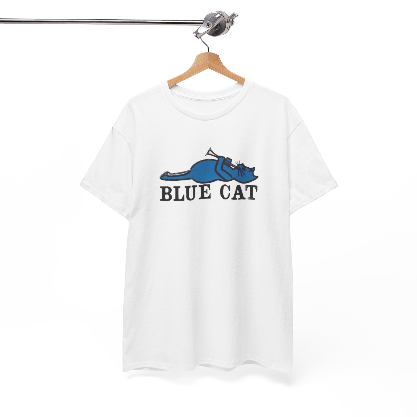 Music Label Tee #104: Blue Cat