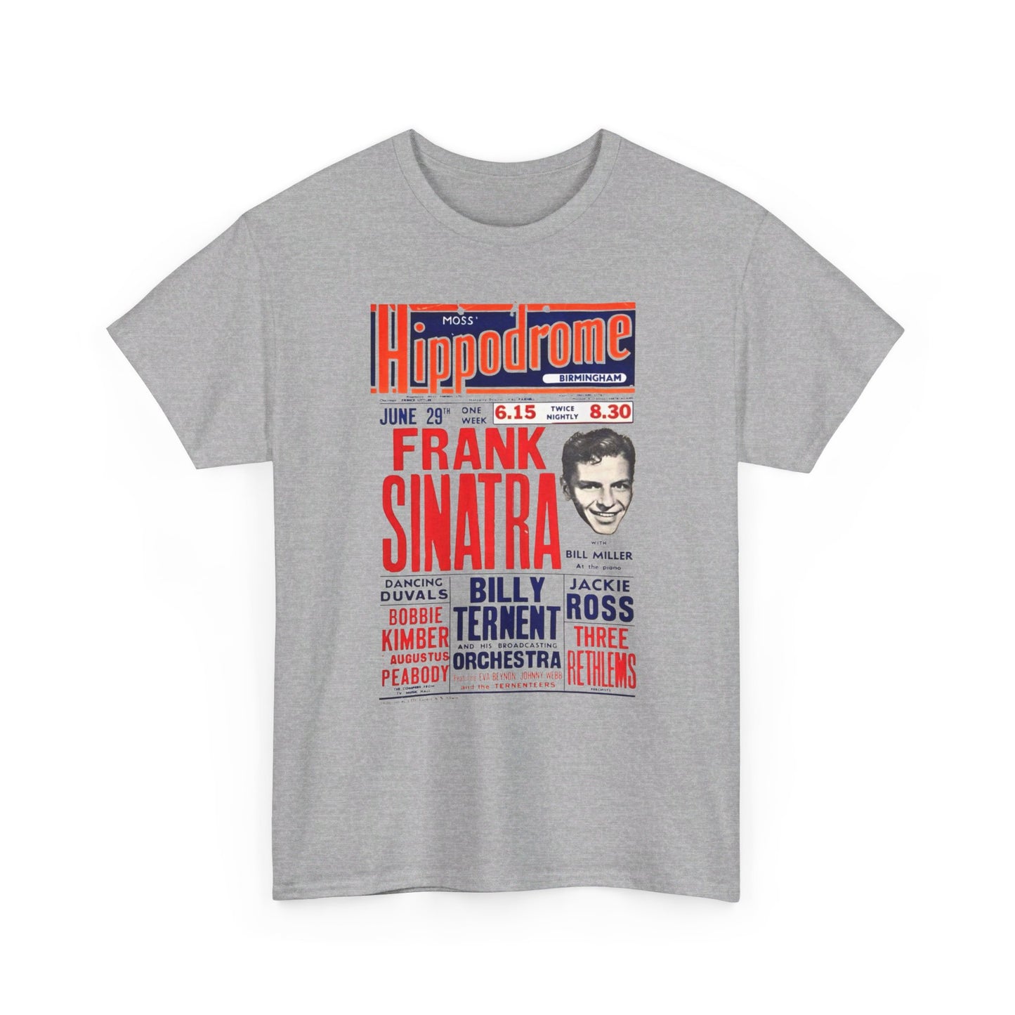 Concert Poster Tee #142: Frank Sinatra