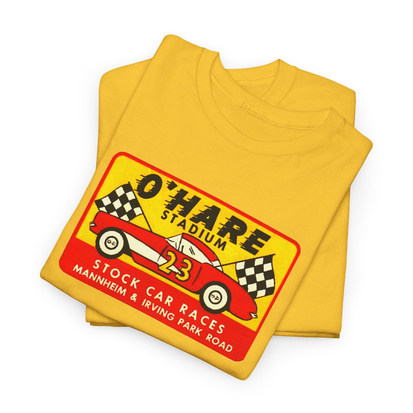 Retro Car Culture Tee #007: O'Hare Stadium