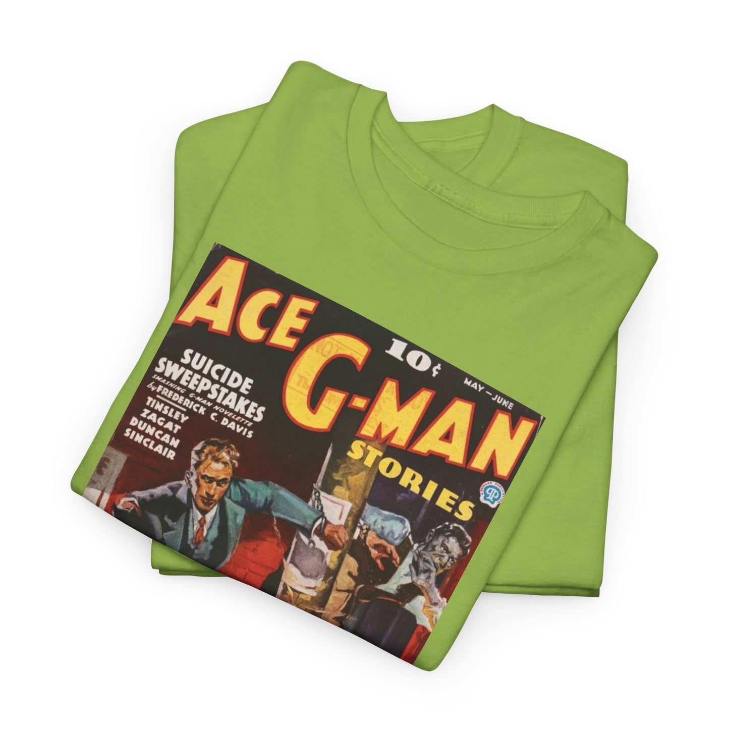 Pulp Cover Tee #442: Ace G-man Stories