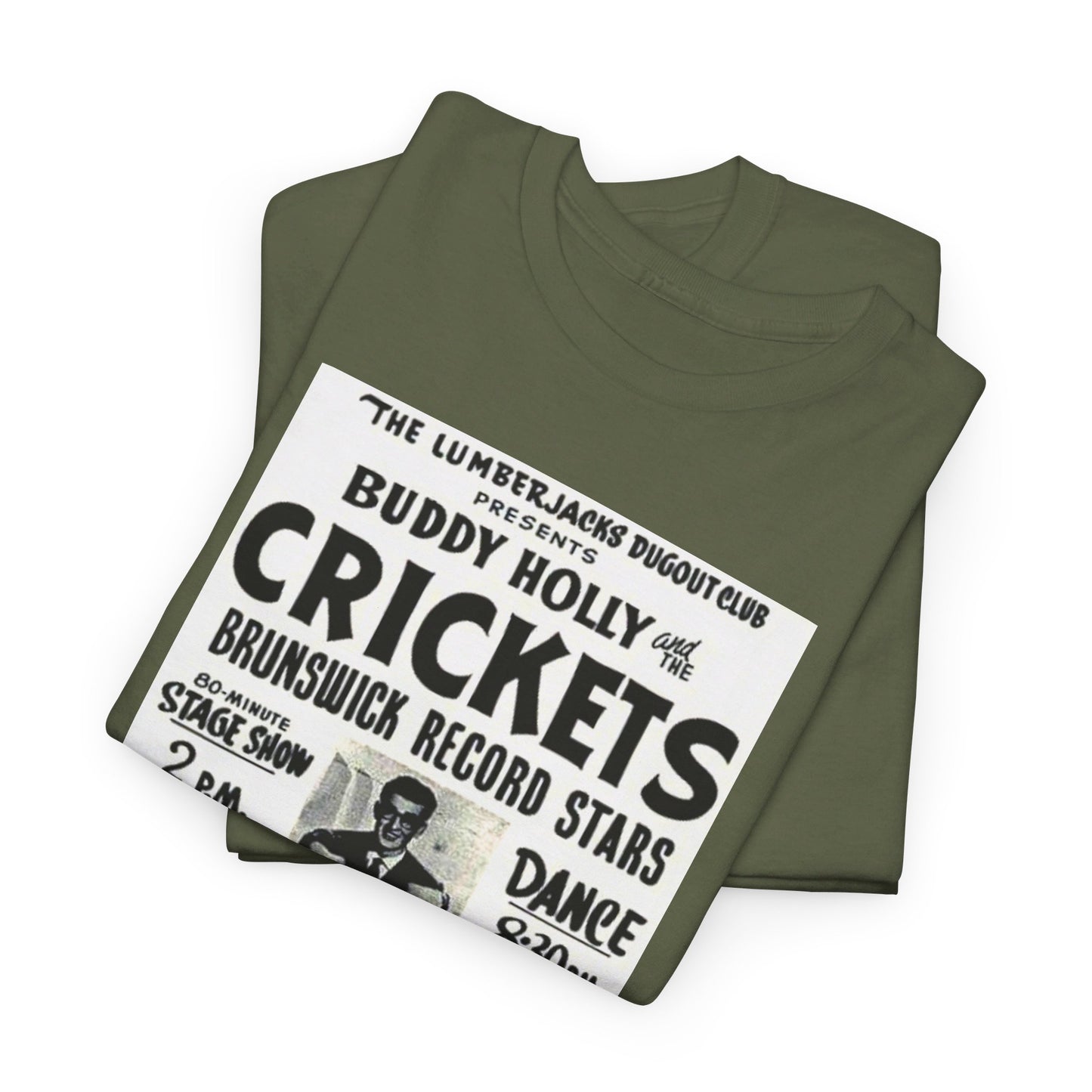 Concert Poster Tee #149: Buddy Holly & the Crickets