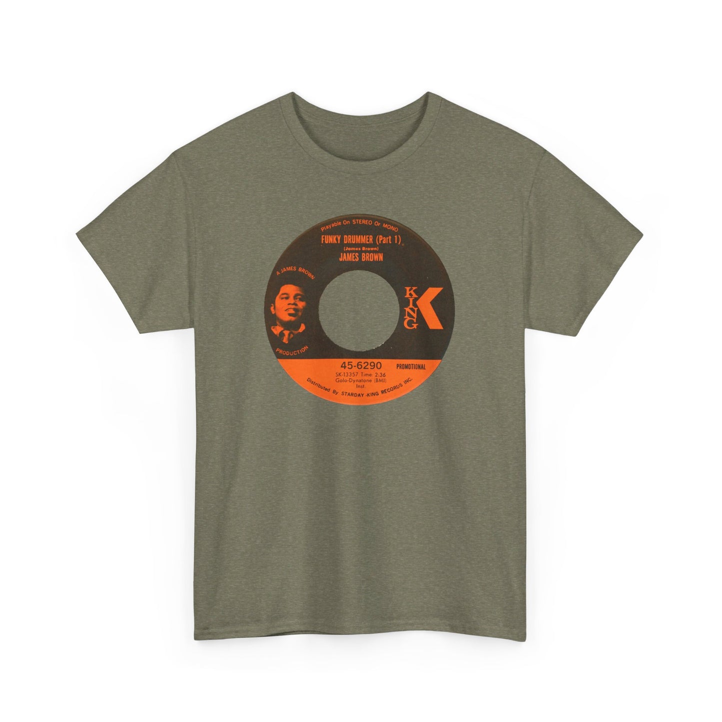 45rpm Tee #63: James Brown Funky Drummer