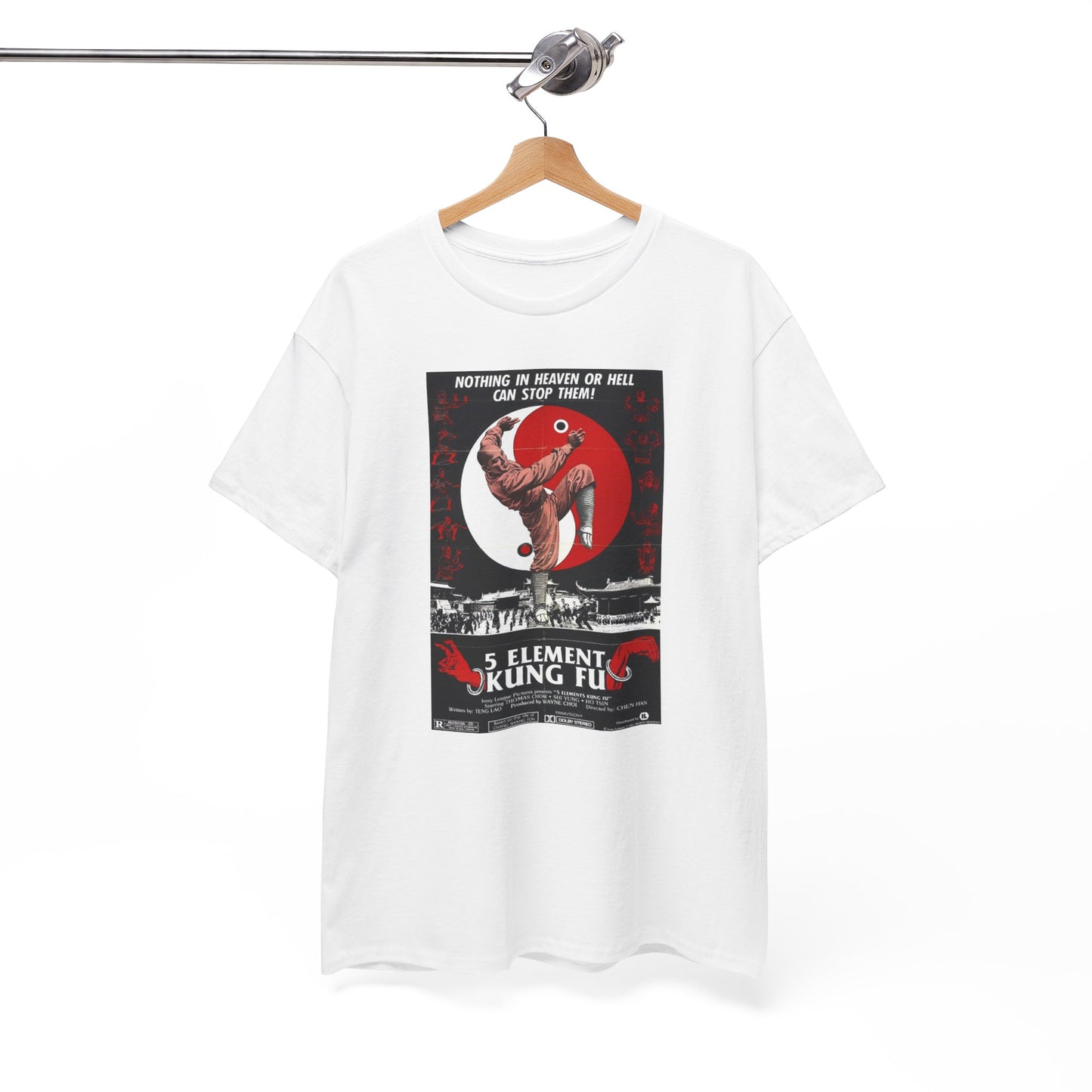 Movie Poster Tee #39: 5 Elements Kung Fu