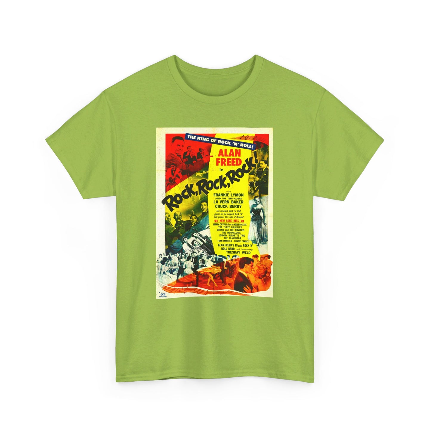 Concert Poster Tee #255: Alan Freed Movie Rock, Rock, Rock!