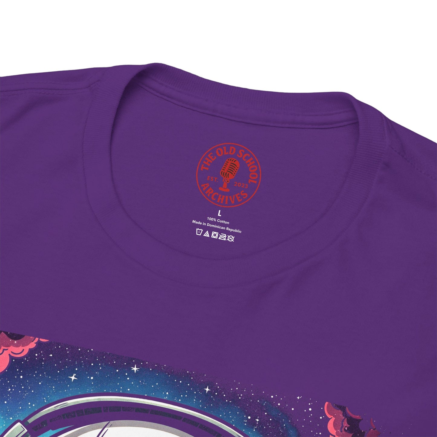 DJ Spaceman Tee, Unisex Heavy Cotton T-Shirt, Casual Statement Wear