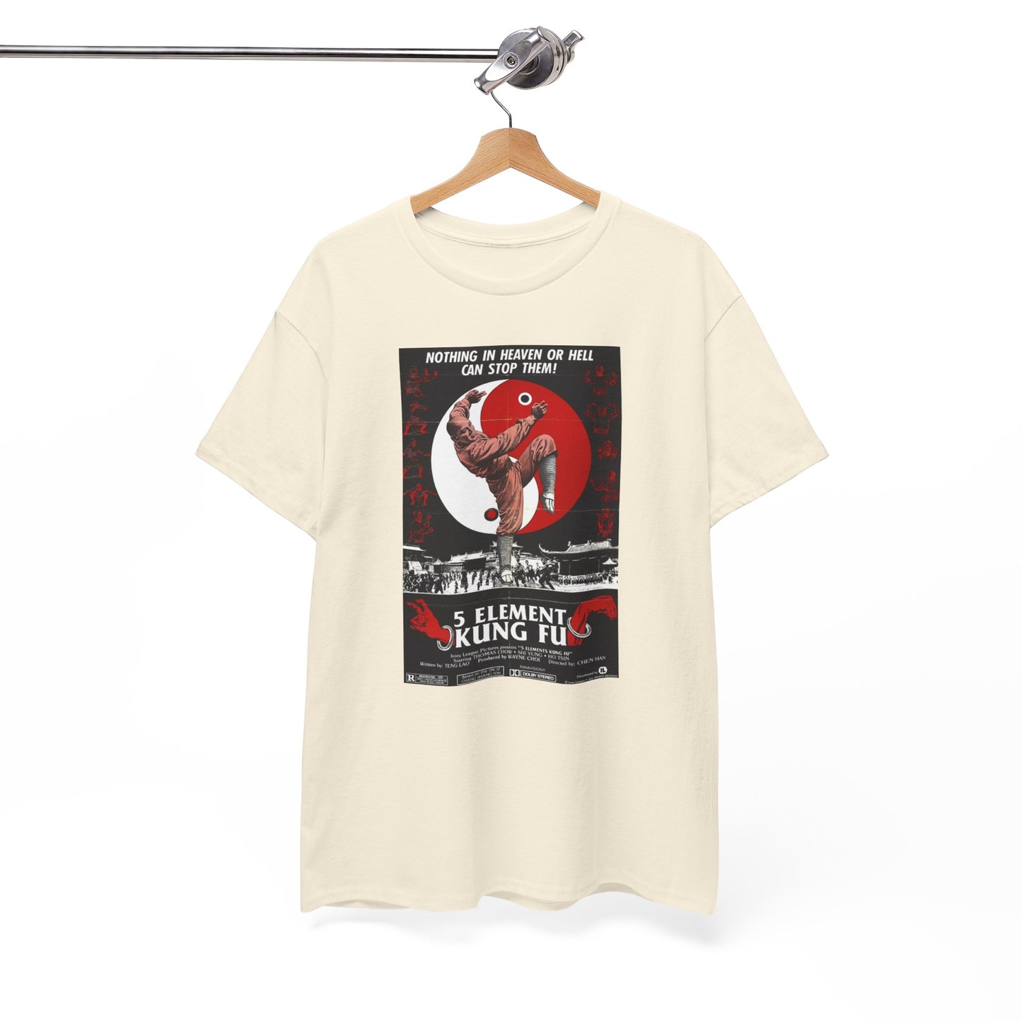 Movie Poster Tee #39: 5 Elements Kung Fu