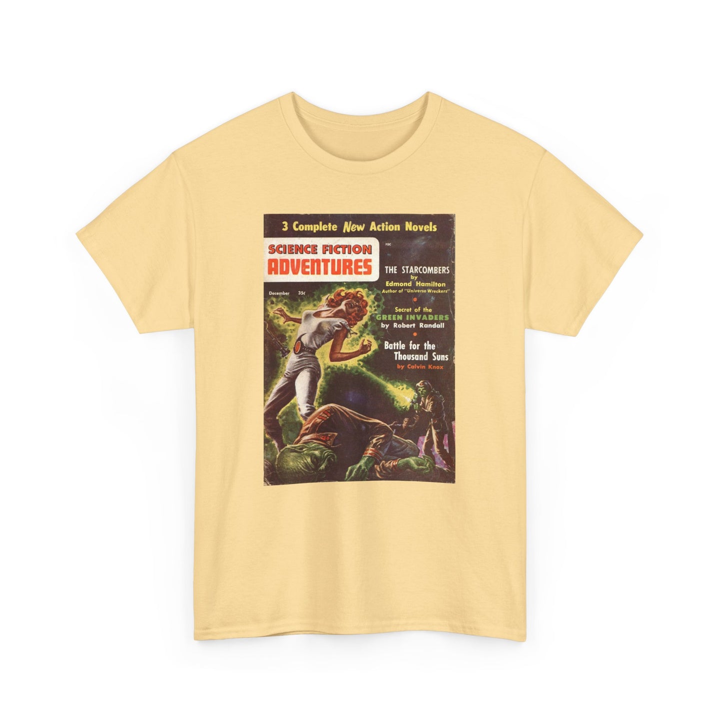 Pulp Cover Tee #408: Science Fiction Adventures