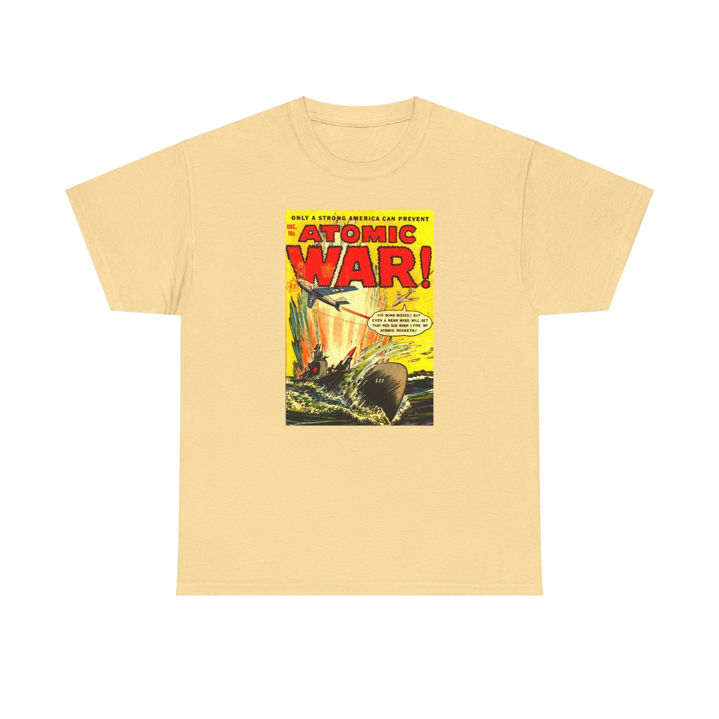 Comic Book Tee #002: Atomic War #2