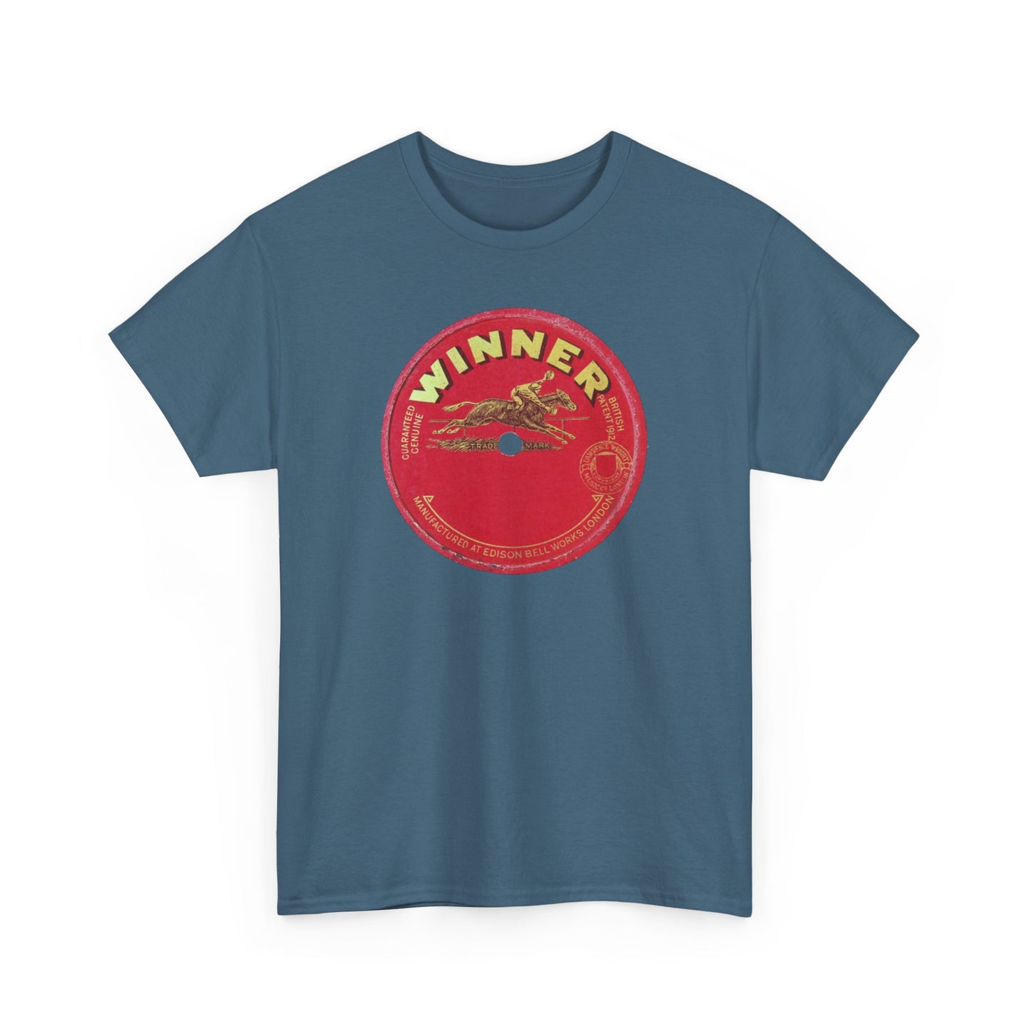 Vintage Retro 78rpm Label Tee #11: Winner Records