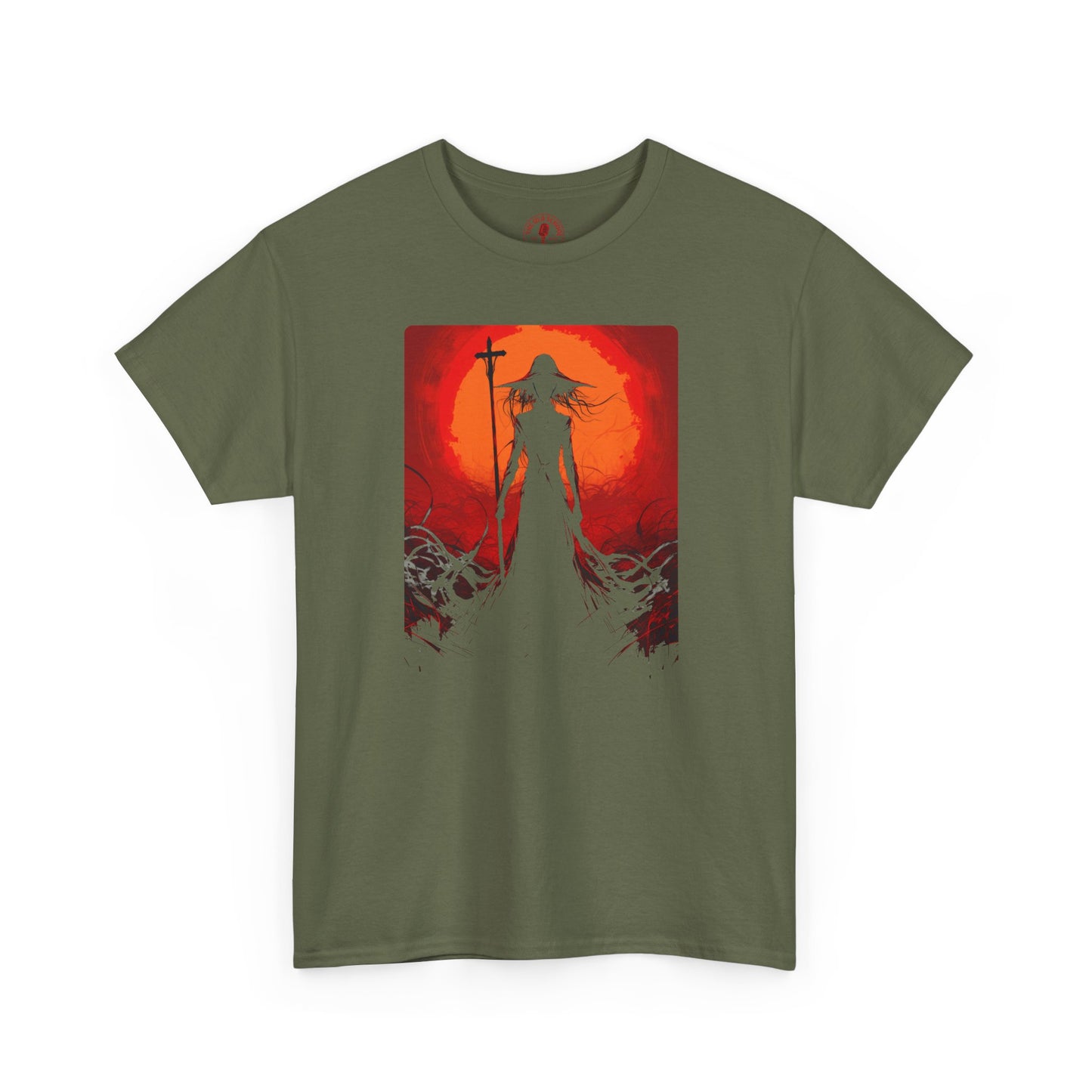 Shadow Wraith Unisex Heavy Cotton Tee | Vintage T-Shirt, Graphic Tee, Casual Wear