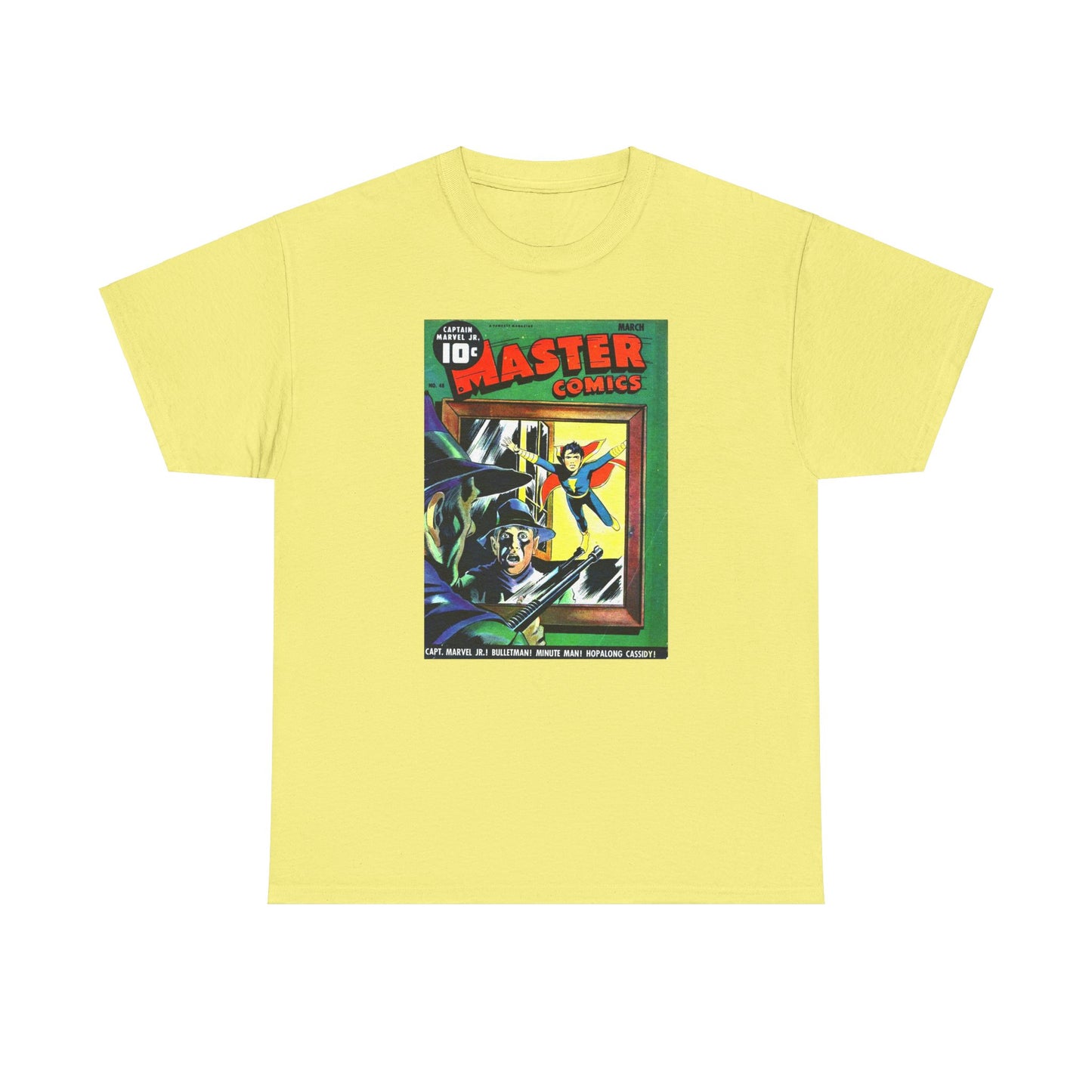 Comic Book Tee: Master Comics 48 Captain Marvel Jr.