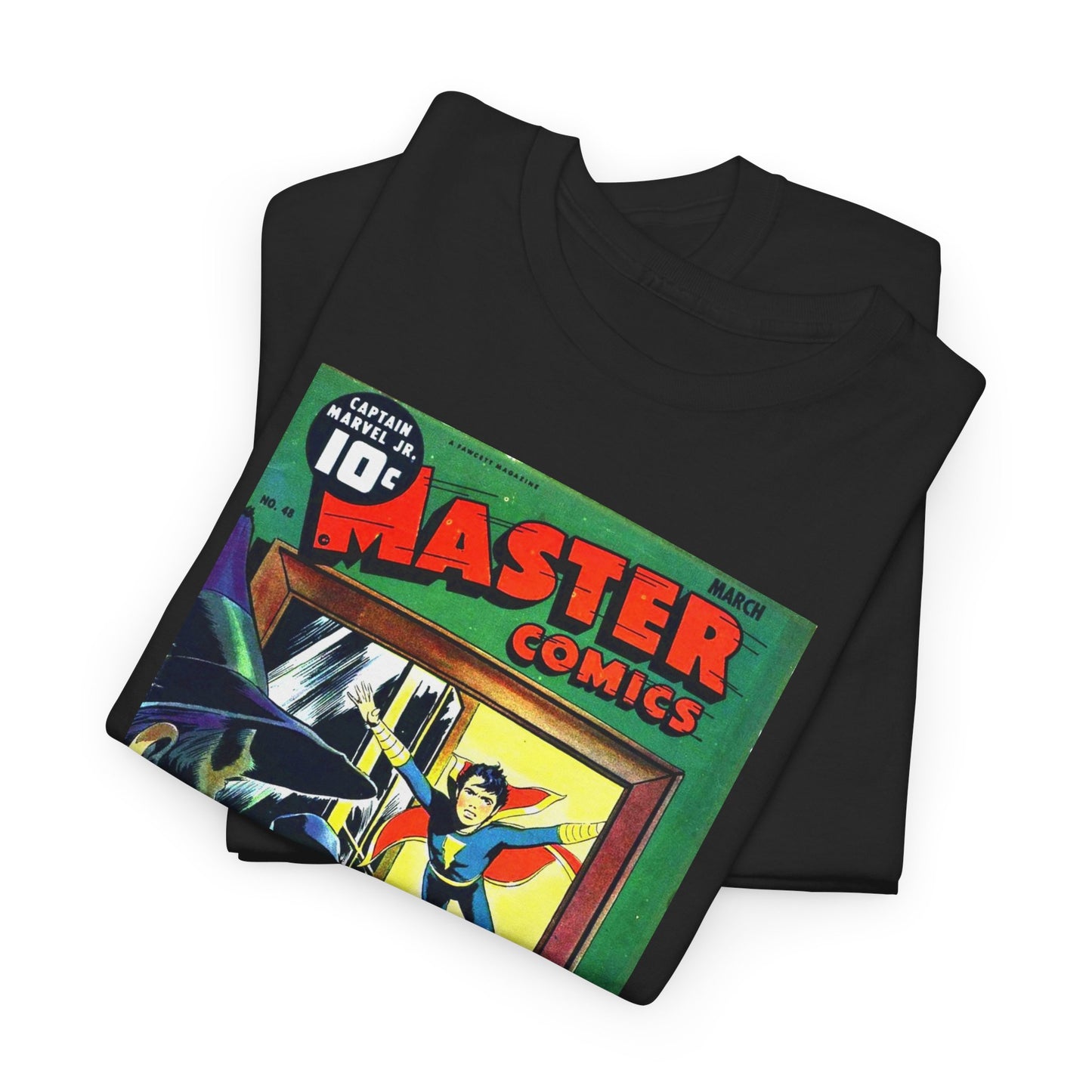 Comic Book Tee: Master Comics 48 Captain Marvel Jr.