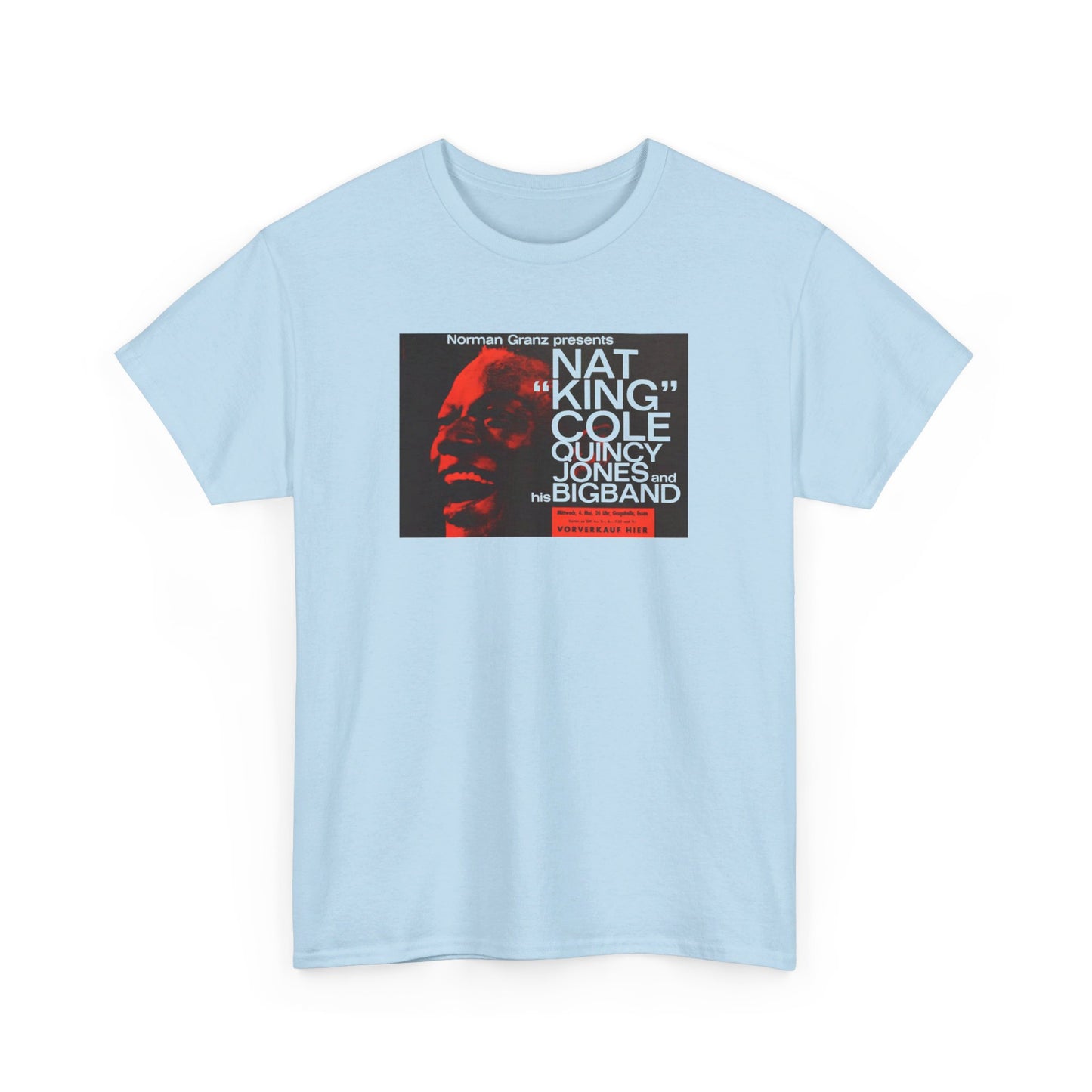 Concert Poster Tee #015: Nat King Cole Quincy Jones