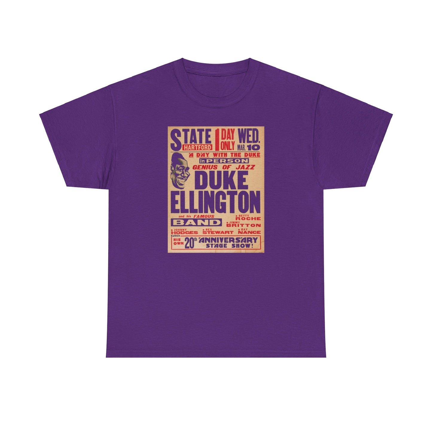 Concert Poster Tee #188: Duke Ellington