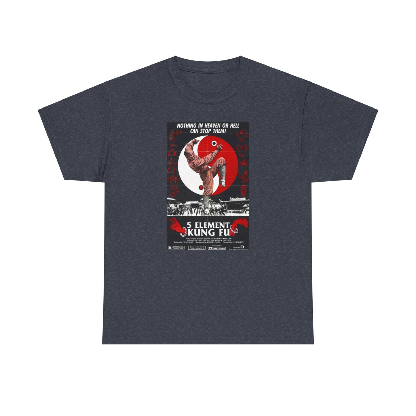 Movie Poster Tee #39: 5 Elements Kung Fu