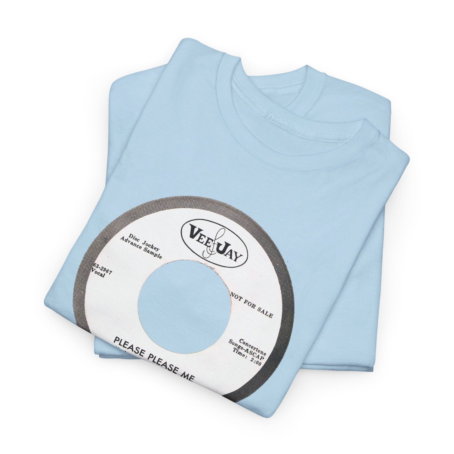 45rpm Tee #09: The Beattles Please Please Me Promo Label