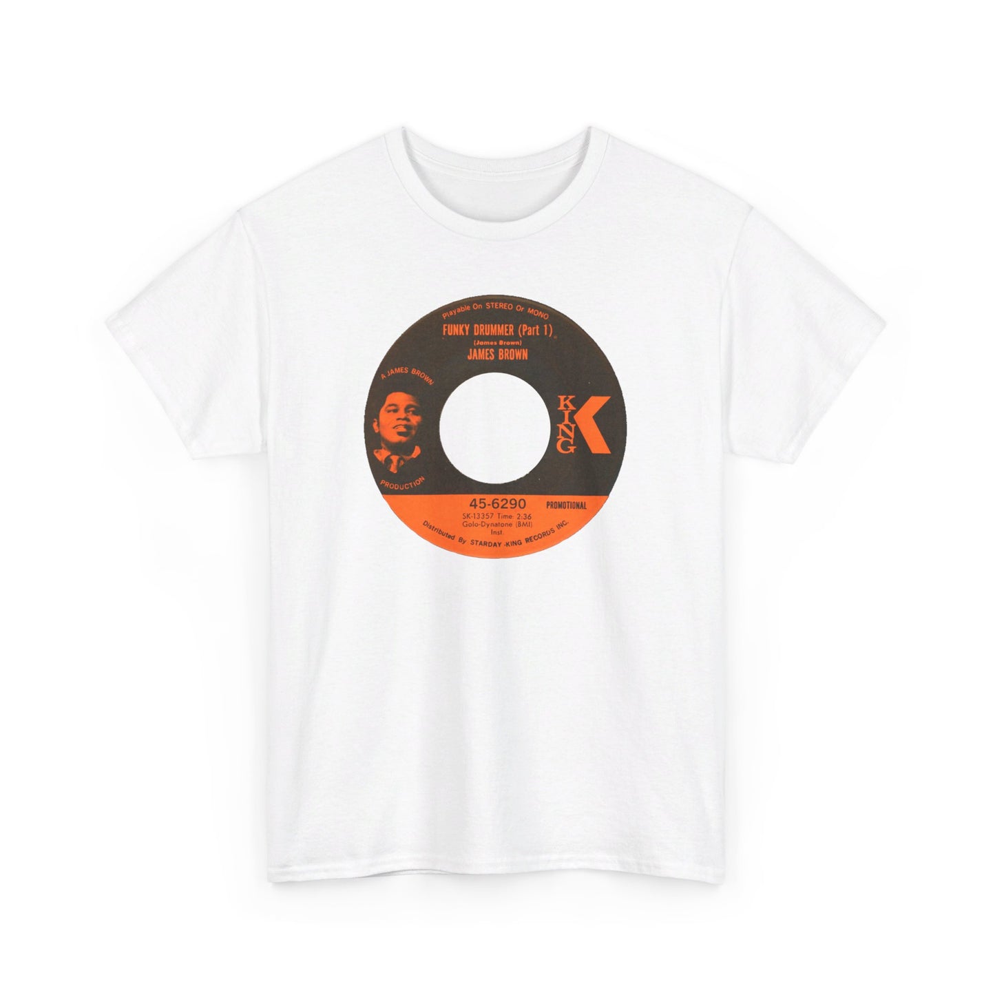 45rpm Tee #63: James Brown Funky Drummer