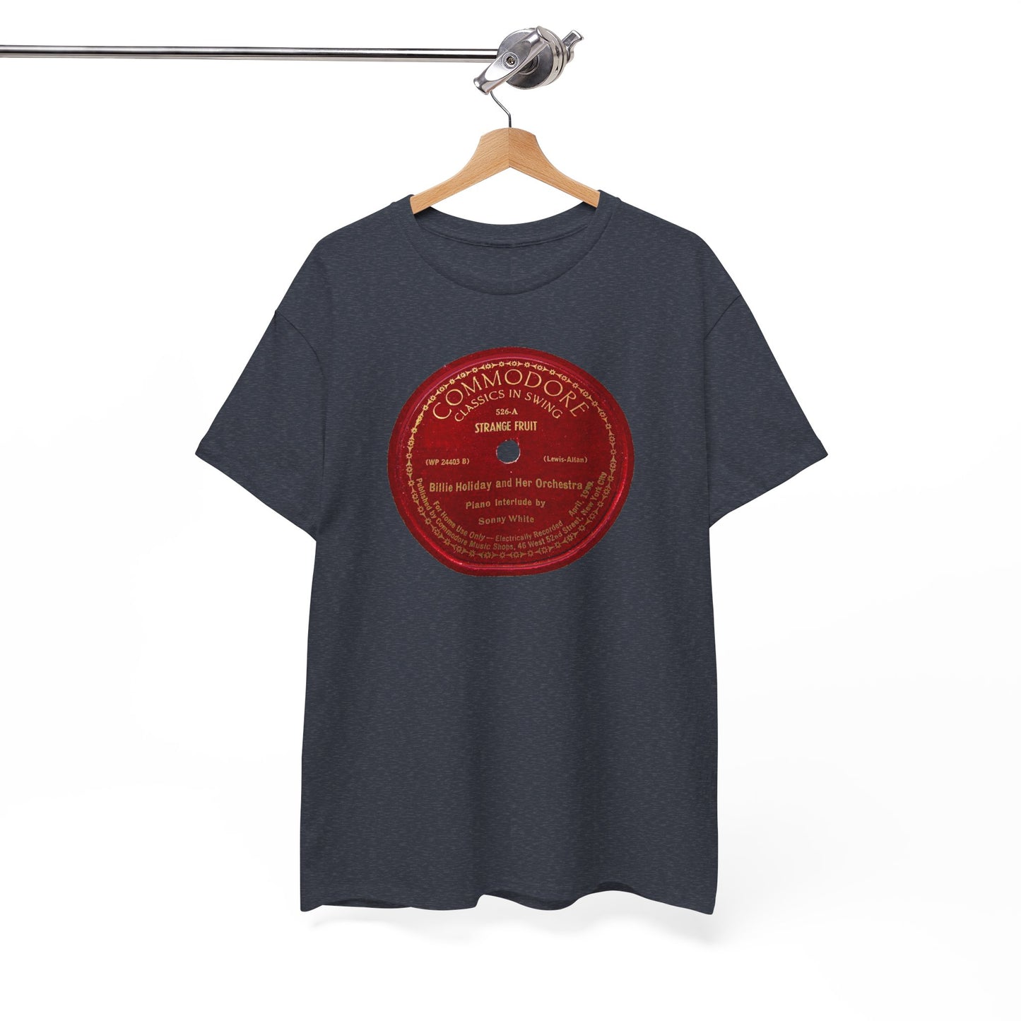 78rpm Tee #103: Billie Holiday - Strange Fruit