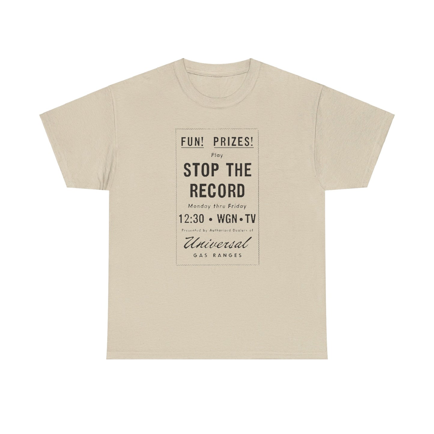 Television Tee #232: Stop The Record